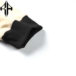 เสื้อฮู้ดสวมหัวแขนยาวสำหรับผู้ชายผ้าคอตตอนพิมพ์ลายซิลค์สกรีน100% วัสดุผ้าคอตตอนคุณภาพสูงออกแบบโลโก้ได้ตามต้องการ - Product Image 4