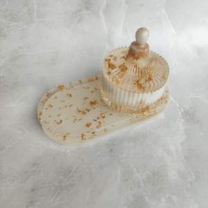 Vente en gros de pots de rangement personnalisés populaires, vides, transparents, en forme de corne d'animal, faits à la main, au toucher réel, pour porte-bougie avec couvercles - Product Image 5