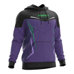 Sudadera con Capucha para Hombre en Mezclilla - Absorbe la Humedad y es Ecológica, Venta al Por Mayor OEM Personalizada - Product Image 3