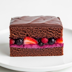 Chocolate Cake Bar Cikolatali Yas <b>Pasta</b> with Cream and Ganache Layers Great for Distributors and Bulk Orders - Product Image 5