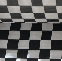 Tissu en fibre de carbone stabilisée à fibres croisées, noir, tissé, pour l'industrie nautique, uni TW T700 Jinsor SCP100, épaisseur 0,3 mm, 100 GSM