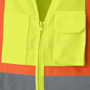 2025 Chaleco DE TRABAJO reflectante Ropa de construcción Ropa DE SEGURIDAD Chaleco de trabajo de alta visibilidad - Product Image 6