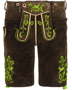 Pantalons en cuir Oktoberfest Shorts durables pour hommes Lederhosen Shorts bavarois directs d'usine - Product Image 4