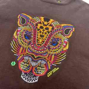 Hommes lourds t-shirt imprimé 100% coton blanc sport vêtements de sport coton surdimensionné imprimé Sublimation t-shirt - Product Image 2