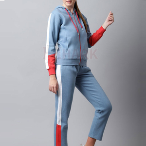 Nuevo Conjunto Deportivo de Invierno para Mujer, Top Corto, Diseño Sólido, Tejido de Punto, OEM, Poliéster/Algodón, Transpirable, Secado Rápido, Ligero - Product Image 4