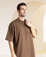 T-shirts pour hommes à manches longues, col rond, style streetwear, coupe ample, sportifs, 100% coton de haute qualité, 280g, respirants et à séchage rapide
