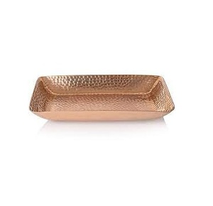 Tahura exporte des plateaux de service en métal en aluminium et en cuivre de nouveau style dans des tailles de formes personnalisées et en métal pour la décoration de table - Product Image 6