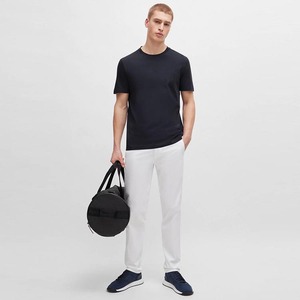 เสื้อยืดผู้ชายทรงสปอร์ตแบบปกติ ผ้าคอตตอน 100% คุณภาพสูง พิมพ์โลโก้ตามสั่ง สไตล์ฮิปฮอป - Product Image 4