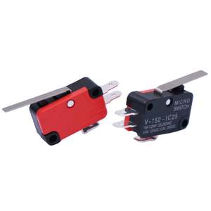 Micro-interrupteurs à levier à charnière longue droite V-152-1C25 - Product Image 5
