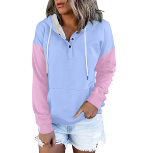 Sudaderas con Capucha Personalizadas de Felpa para Mujer, Cintura Alta, 100% Algodón, Material Ligero - Product Image 3