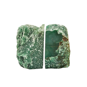 Serre-livres en cristal de jade vert, serre-livres en pierre, serre-livre en agate naturelle, pierre de chakra de guérison, grossiste - Product Image 5