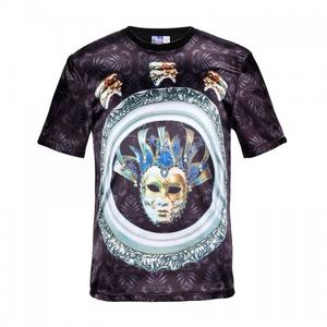 Camiseta Casual de Manga Corta con Cuello Redondo para Hombre, Estilo Urbano, 100% Algodón Orgánico de Alta Calidad, Secado Rápido, 200g, Estampado - Product Image 3