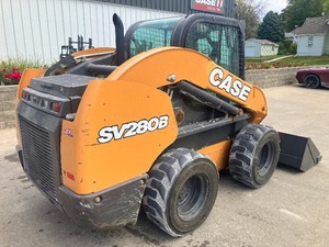 Case SV280B Skid Steer Loader 4 Ton Mini Wheel Retroexcavadora Mini Skid Loader Motor Cojinete Bomba Caja de cambios Engranaje para la venta - Product Image 4