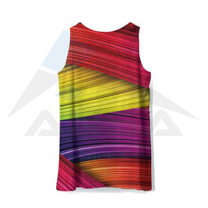 Best Quality Custom Logo Printed Women's Casual Tank Top Breathable Short Length Design for Winter Season - Product Image 2
