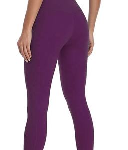 Venta caliente Mujeres Yoga Leggings Ropa informal Nuevo diseño Adultos Tamaños Último diseño Venta al por mayor Cintura elástica Yoga Legging - Product Image 6