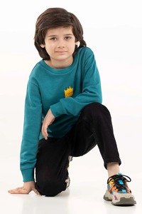 Sweatshirts d'hiver pour hommes imprimés sur mesure pulls doux 100% coton avec broderie - Product Image 2