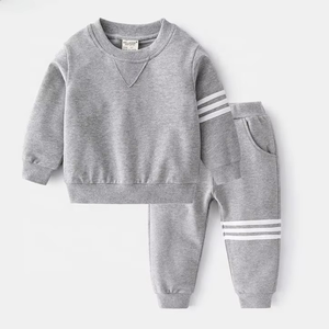 Venta al por mayor de alta calidad 100% algodón niños cremallera chándales con logotipo personalizado ropa al aire libre niños cremallera chándal - Product Image 1