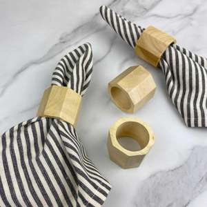 Luxury Napkin Rings Casted Brass <b>Serviette</b> Tissue Holders Wedding Dinner Table Decorative Golden Napkin Rings Custom Logo - Product Image 2