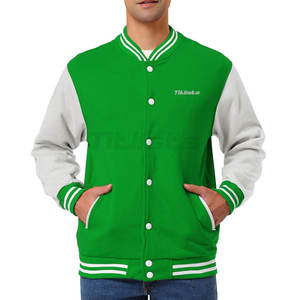 Quantité minimale de commande bas Vêtements de plein air Veste Letterman pour hommes Vêtements de mode Logo personnalisé Veste Letterman - Product Image 1