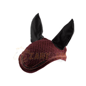 High Quality Customizable Horse Fly Ear Net <b>Bonnets</b> Soft Comfortable Breathable Mesh Durable Equestrian Different Sizes Color - Product Image 2