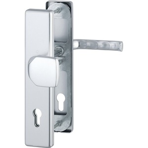 ชุดอุปกรณ์ป้องกัน HOPPE London 61G/2221/2210/113 อลูมิเนียม F1 92 มม. 67-77 มม. ตู้เก็บของแบบมีกุญแจ - Product Image 1