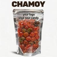 Bonbons Gélifiés à la Pastèque Acidulée, Sans Gélatine, Certifiés Halal, Saveurs Assorties, Vente en Gros, Fournisseur OEM, Bonbons Acidulés, Vente Directe Usine