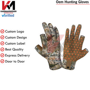 Guantes de Caza de Camuflaje Premium con Palma Antideslizante y Tejido Transpirable para Deportes al Aire Libre y Tiro - Product Image 3
