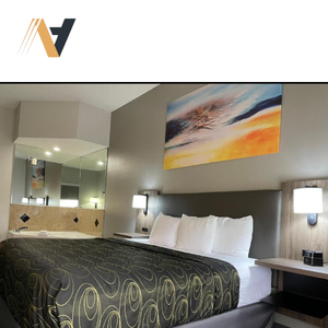 เฟอร์นิเจอร์โรงแรมที่ทนทาน laquinta-ชุดห้องนอนของโรงแรมร่วมสมัยที่มีคุณภาพไม้อัด HPL เสร็จสิ้น-ทำในเฟอร์นิเจอร์เวียดนาม - Product Image 3