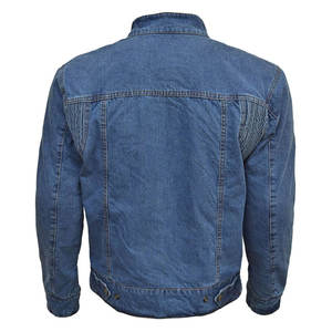 Vestes et manteaux en denim pour hommes Style classique avec délavage délavé Parfait pour la superposition et les sorties décontractées - Product Image 2