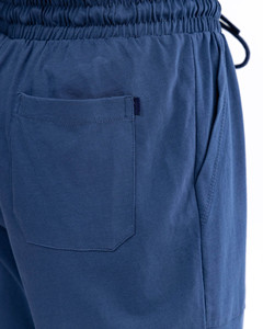 High Quality Blue Slim Fit Stylish <b>Men</b> Pants Jogger For <b>Men</b> <b>Elasticated</b> Waist With Side Pockets Joggers Cotton <b>Men</b> <b>Trouser</b> - Product Image 4