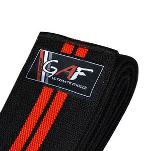 GAF Bandeaux de genou élastiques et résistants personnalisés de haute qualité pour le fitness, l'haltérophilie, meilleure vente de genouillères d'haltérophilie - Product Image 4