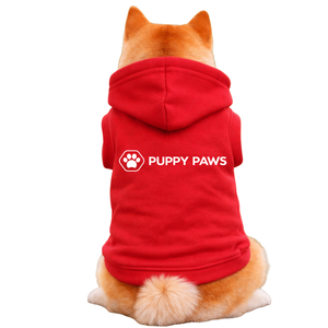 Security Red Dog Hoodie Printed Pet Pullover Hoodie High Visibility Stylish Work Dog Look - Product Image 2