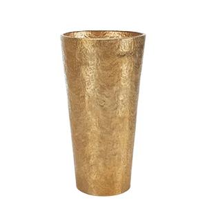 Tendencia fresca Forma tradicional Diseño simple Estilo Aluminio Chapado en oro Decoración de la boda Decoración del hogar Florero de metal - Product Image 2