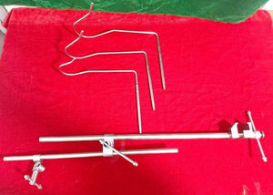 QNQ, retractor de hígado Nathanson laparoscópico de acero inoxidable de primera calidad, gancho rígido, instrumentos quirúrgicos reutilizables, certificado CE - Product Image 3