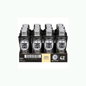 high protein core fairlife milkshake <b>chocolate</b> vanilla strawberry <b>lactose</b> <b>free</b> post workout recovery snack - Product Image 4