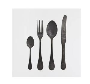 Ensemble de couverts de restaurant de mariage design élégant couteau cuillère fourchette couverts ensemble de vaisselle noir pour ensemble de couverts de mariage - Product Image 2