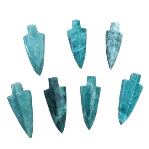 Puntas de flecha de mazonita, puntas de cristal de ágata curativa reiki, venta al por mayor - Product Image 4