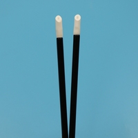 Hisopo de limpieza de cabezales de impresión T-11 negro de PP con punta de PU de 5 mm, hisopo inclinado de espuma de PU, hisopo Ruby Stick para limpieza de moldes