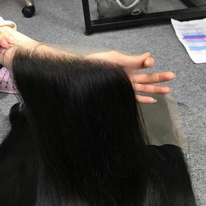 วิกผมแท้เรมี่ธรรมชาติสีธรรมชาติวิกผมแท้แบบชาวเวียดนามแบบตรงสวมสบาย - Product Image 3