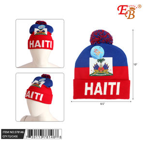 Berretto EB Haiti 58-60cm Unisex Casual con Ricamo, Accessorio Invernale - Product Image 1