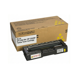 Cartucho de Tóner Compatible Amarillo Ricoh SP C252DN/SP C252SF, Tóneres de Color de Alta Calidad - Product Image 1