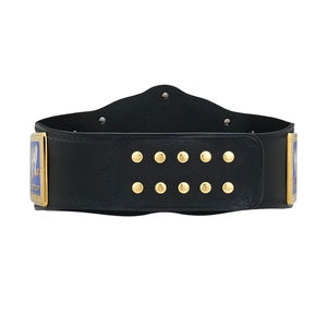 เข็มขัดแชมป์โลกเฮฟวี่เวท Ronpex รุ่น Big Gold หนา 1.5 ซม. ทำจากทองเหลืองและสังกะสี หุ้มหนัง ปรับแต่งได้ สำหรับผู้ใหญ่ - Product Image 2