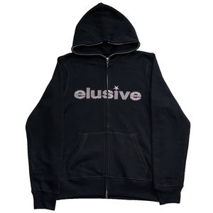 Meilleures ventes Hiver Arrivée Hommes Épais Polaire Blanc Intégral Zip Up Hoodies À Vendre À Des Taux Bon Marché Strass Hoodies - Product Image 4