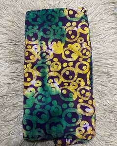 Tissu en coton imprimé à la cire africaine Vibrant Kenya Ankara et parfait pour les vêtements de mode et les projets de design - Product Image 1