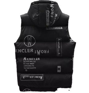 Nouveau logo personnalisé Offre Spéciale matelassé sans manches gilet doudounes hiver hommes gilet bouffant en gros - Product Image 2
