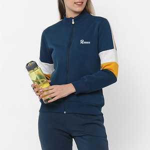 Quantité minimale de commande bas Conception personnalisée Survêtements pour femmes Utilisation en extérieur Vêtements pour femmes Survêtement uni de couleur unie - Product Image 4