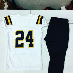 Camiseta de Fútbol de Malla en Blanco, Uniforme Deportivo de Fútbol Americano Retro 2024 al por Mayor, Uniforme de Fútbol para Adultos - Product Image 3