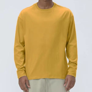 Sudadera térmica de algodón de 500 Gsm de gran tamaño con logotipo personalizado de alta calidad - Product Image 2