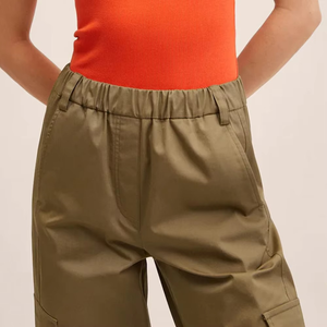 Mejor venta al por mayor precio pantalones de las mujeres Jogger Wear Fitness Wear Casual Wear Jeans Pantalones Logotipo personalizado Mujeres Cargo Pantalones Mujeres - Product Image 5