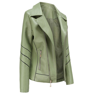 2025 New Fashion <b>Genuine</b> <b>Leather</b> <b>Jacket</b> Women Long Sleeve Autumn <b>Leather</b> for Women Winter <b>Jacket</b> Women's <b>Jackets</b> - Product Image 4